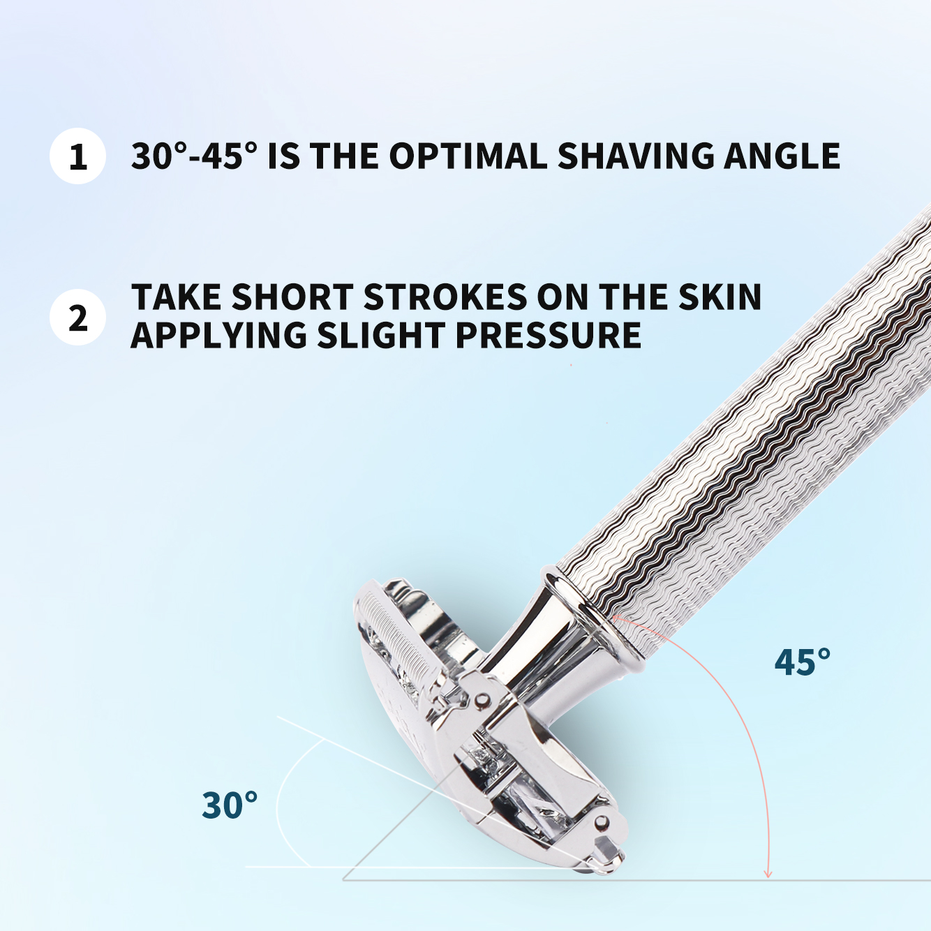 Baili Vlinder Dubbele Rand Veiligheidsscheermes Roestvrij Staal Handmatige Herbruikbare Natte Shave Voor Mannen Vrouwen Met 5 Platina Messen BRB4D-SI
