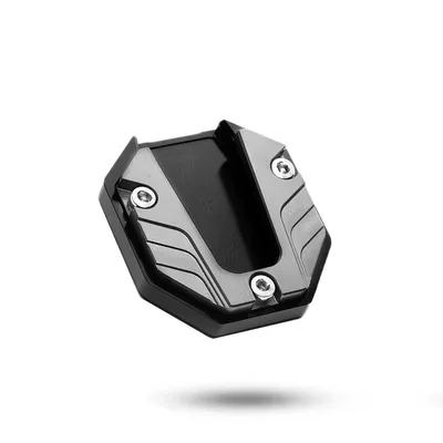 Universele Scooter Motorfiets Kickstand Extender Voet Zijstandaard Verlengstuk Steunplaat Anti-Slip Vergrote Basis: MULTI