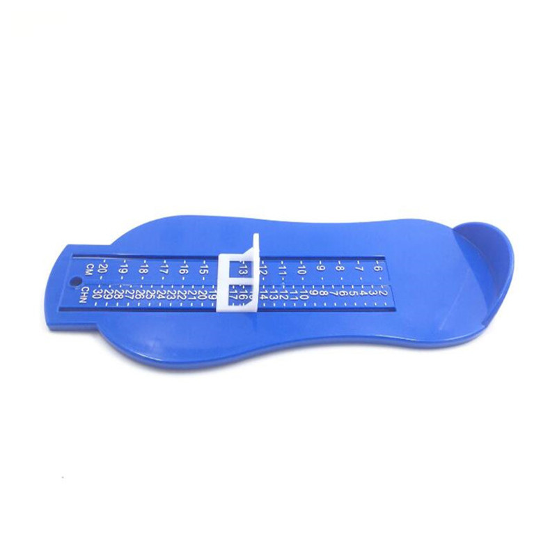 0-30cm baby fodmåler linealværktøj sko størrelse hjælper 18-50 euro størrelse fodmåler baby børn fodmåling tilfældig farve