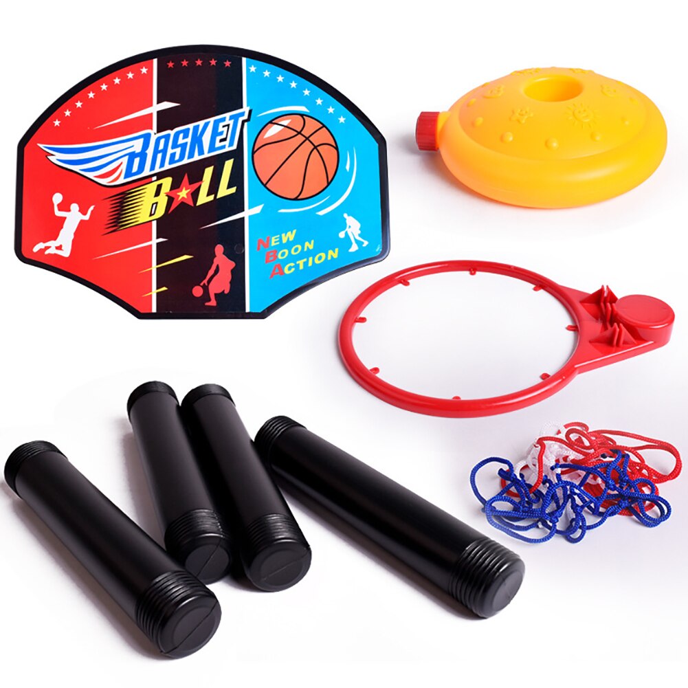 1Pack Tragbare Basketball Hoop Ständer Set Indoor Outdoor mit Net & Mini Ball für Kinder Kleinkinder Kind