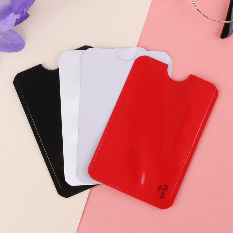 10 stks Credit Card Protector Secure Sleeve RFID Blocking ID Houder Folie Shield Case