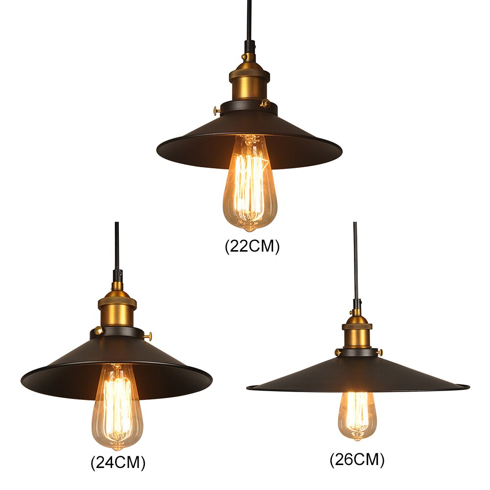Retro Industrial Style Metal Ceiling Lamp Vintage Iron Pendant Lighting Fixture Industrial Balcony Ceiling Loft Lamp