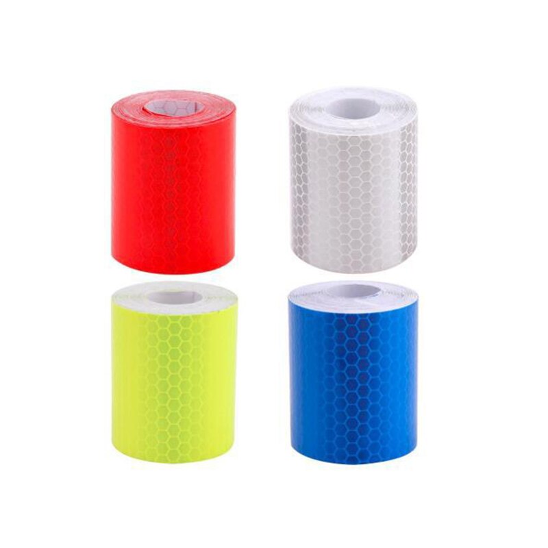 Bande réfléchissante autocollante fluorescente, 5cm x 3m, vtt, cyclisme, bande réfléchissante, accessoires de cyclisme