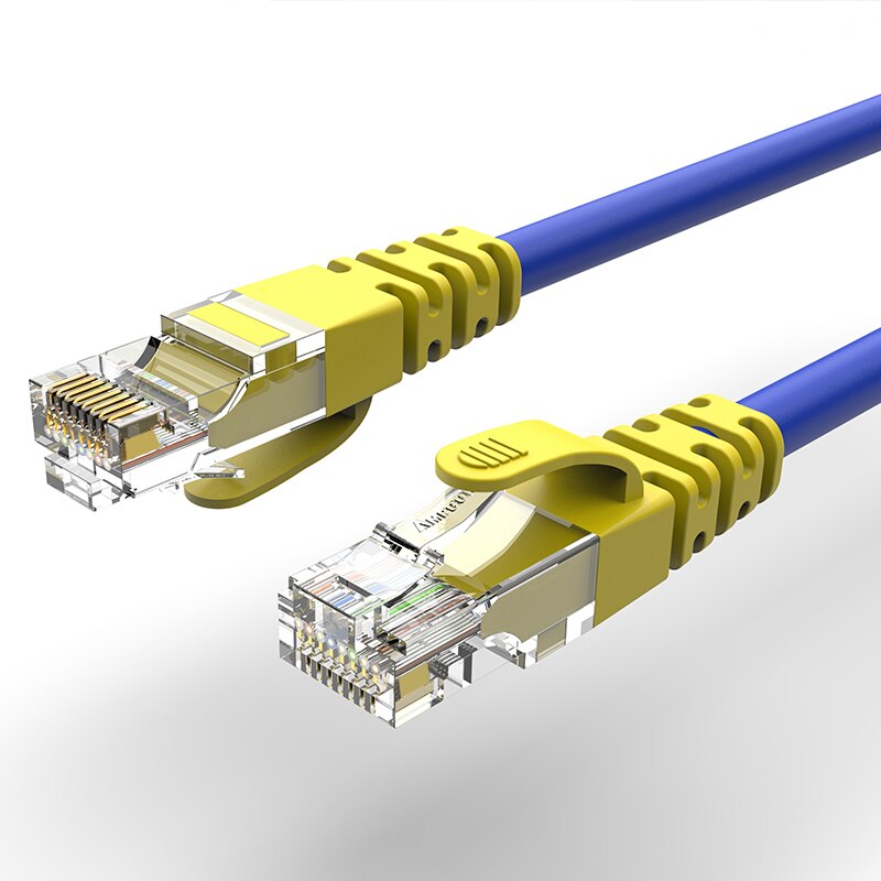 AMPCOM Ethernet Kabel RJ45 Cat5e Lan Kabel UTP CAT 5e RJ 45 Netzwerk Kabel Patchkabel 100Mbps 100Mhz 24AWG für Desktop-Computer