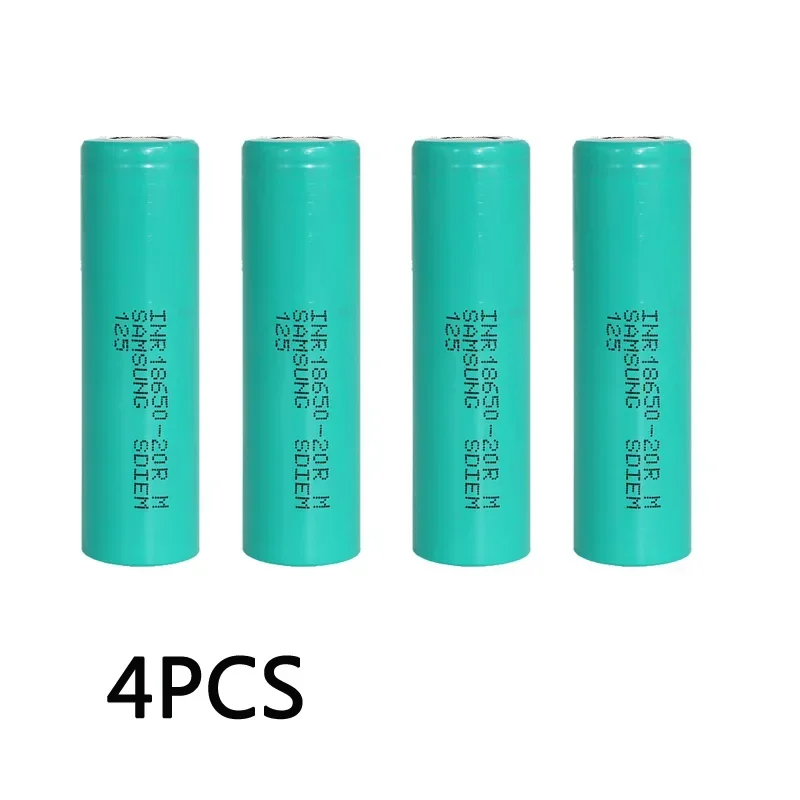 Original 18650 Lithium Rechargeable Battery 3.7V 2000mAh High Capacity for GTL Evrefire Flashlight & Compatible