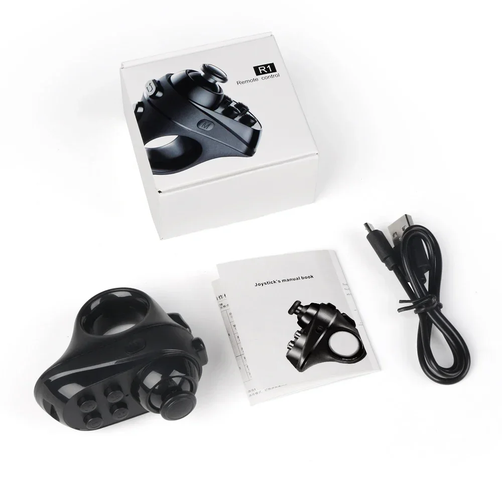 Drahtlose Bluetooth Gaming Finger Maus Fernbedienung Griff Adapter Gaming Mause Seiten Funktion Tablet Handy Android