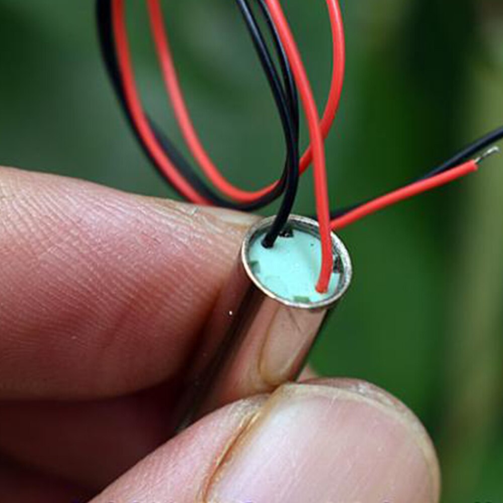 DC3V 3.7V 6V Cylindrical vibration motor micro 614 coreless motor Vibrator massager DIY Beauty equipment Aluminum alloy housing