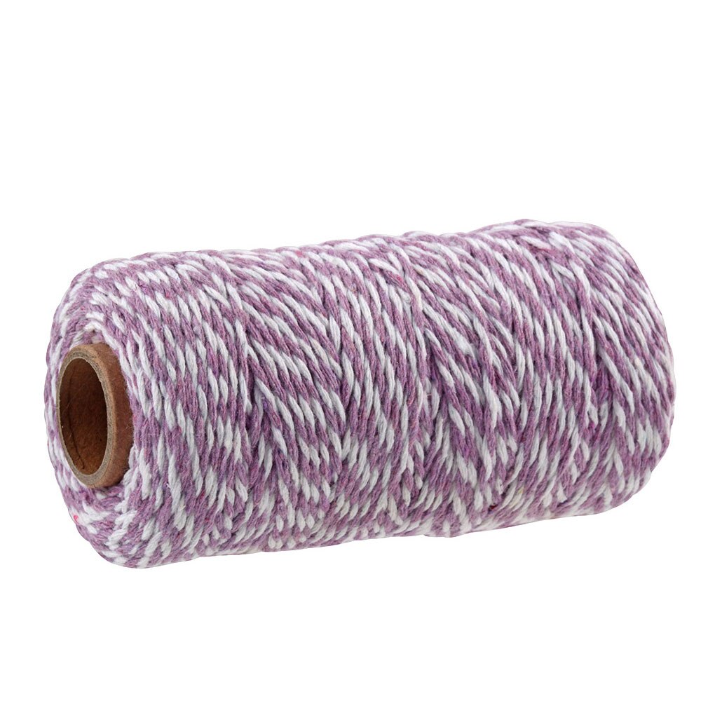 100 mètre 2mm coton boulangers ficelle ficelle coton cordons corde pour décor à la maison à la main noël emballage artisanat bricolage emballage: 10