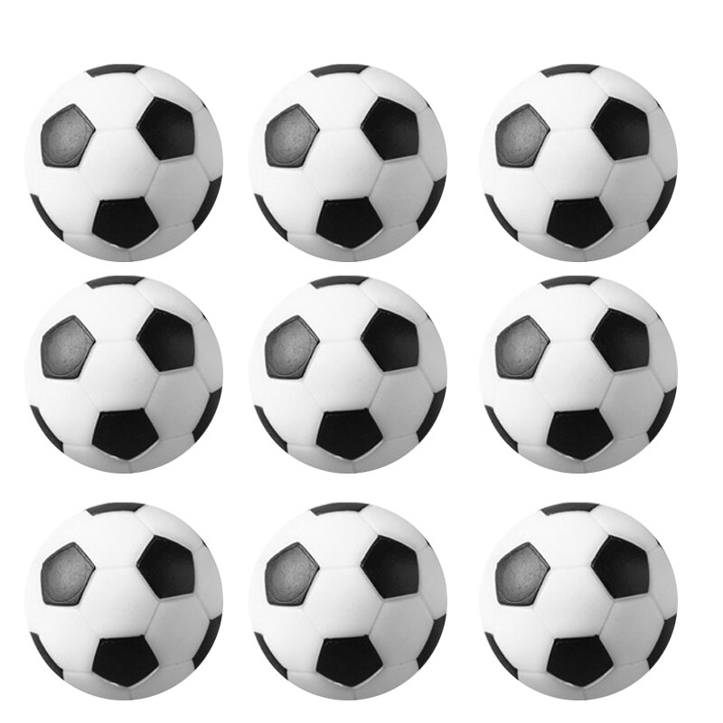 10 stks/partijen Hard Plastic Voetbaltafel Tafelvoetbal Bal Mini Bal Tafel Game Accessoires 32mm 36mm