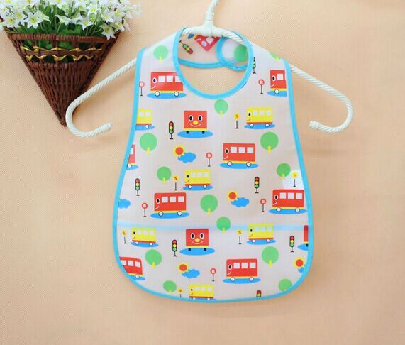 10 pc Retail! Slabbers Waterdicht Olifant Cartoon Kinderen Slabbetjes Kleding Handdoek Kids Accessoires: car