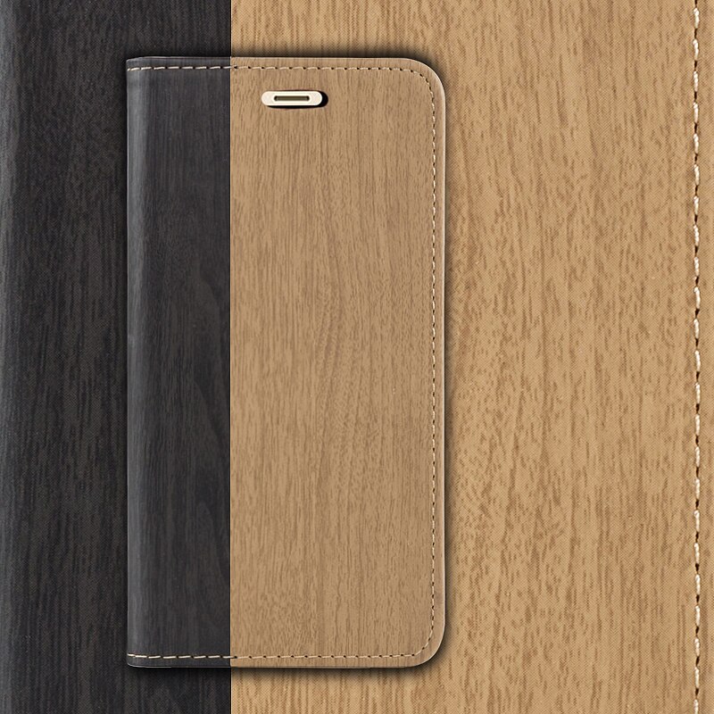 Leren telefoonhoesje voor sony xperia  e5 xperia  xa1 business case voor sony xperia  m4 qaua flip book case zachte siliconen achterkant: Voor sony xperia  e5 / Lichtbruin