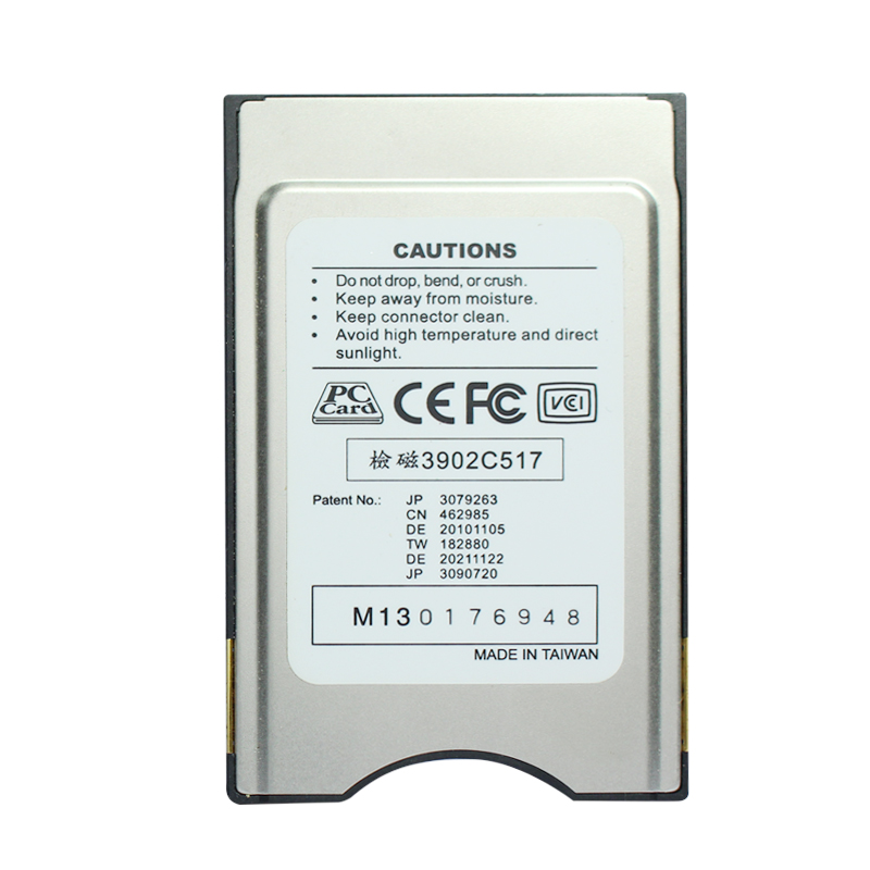 Adaptador de tarjeta de memoria multifunción PCMCIA, 4 en 1, compatible con MMC, SD, SDHC, MS, PRO, SM