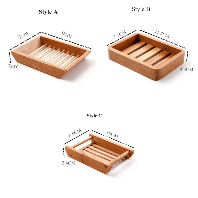Jabonera de madera para baño, caja de jabón de drenaje Manual de bambú Simple creativa, bandeja de jabón, inodoro, jabonera de madera japonesa