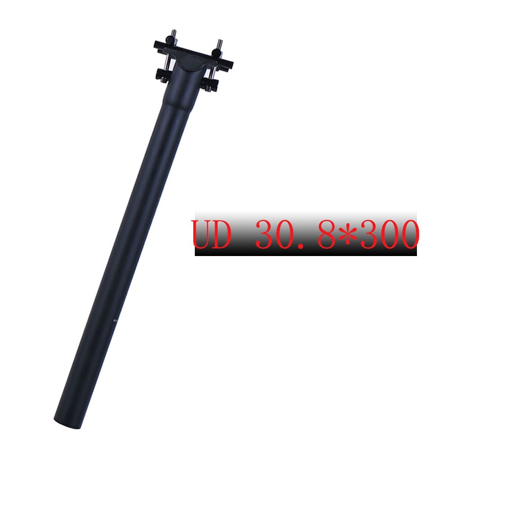 Full Carbon Fiber Bicycle Seatpost Mountain Bike Seatpost Road bike Seatpost Ultralight Titanium Screw 27.2/30.8/31.6*300/350/40: UD30.8X300-6106