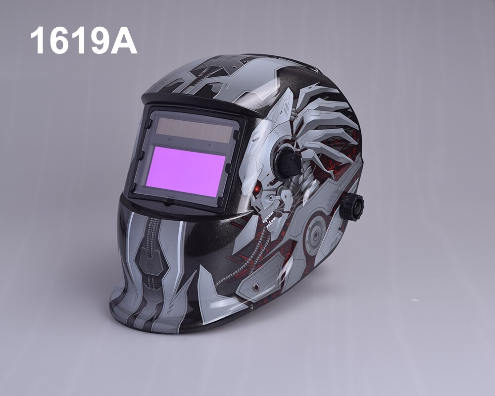 Auto Verdunkelung Einstellbare Palette MIG MMA Elektrische Schweißen Maske Helm Schweißen Objektiv für Schweißen Maschine: 1619A