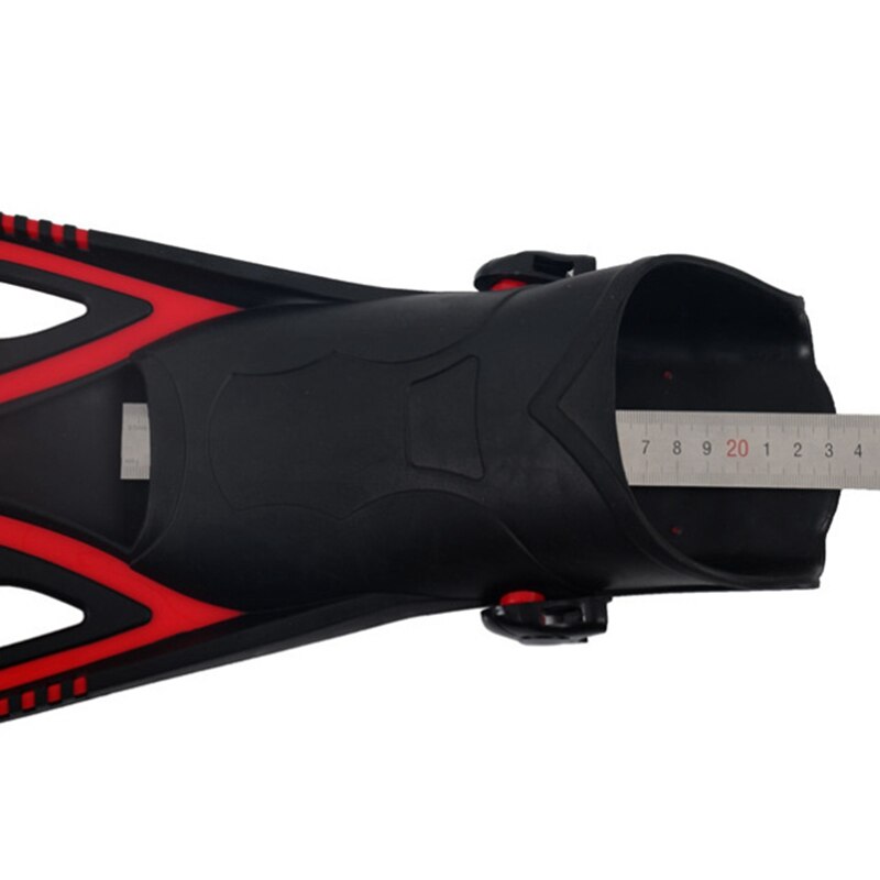 Elos-Snorkel Vinnen Duiken Vinnen Met Verstelbare Open Hak Scuba Flippers Travel Size Zwemmen Vinnen Voor Volwassenen