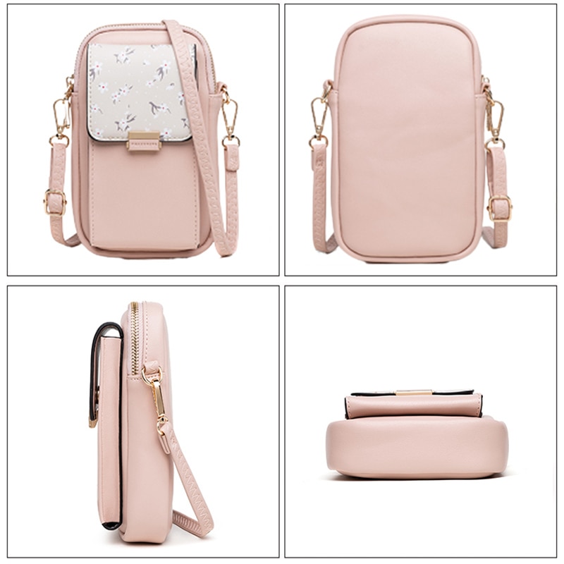 Mode Mini Vrouwen Schoudertassen Vrouwelijke Telefoon Portemonnee Messenger Bag Kleine Crossbody Tas