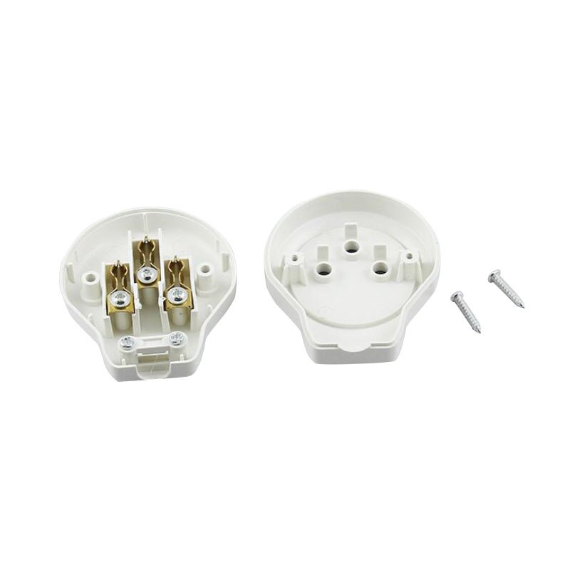 3Pin Israel Plug Socket Male Female Electrical Connector Plug 16A 250V Power Cord Connector Detachable Power Plug