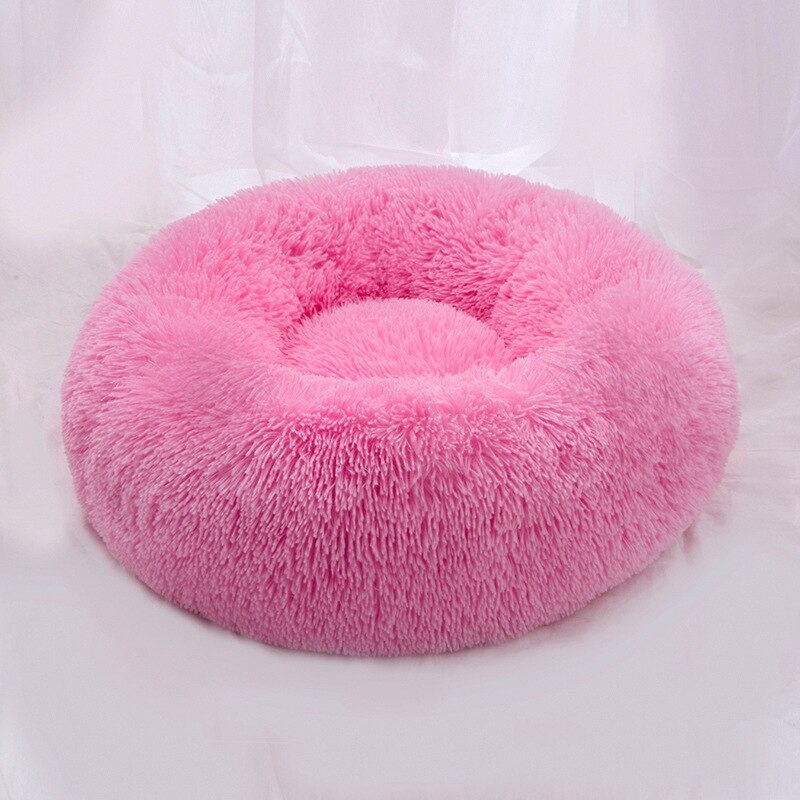 Lits de chien calmant confortable pour les grands petits chiens moyens chiot Labrador étonnamment chat guimauve lit lavable en peluche lit pour animaux de compagnie