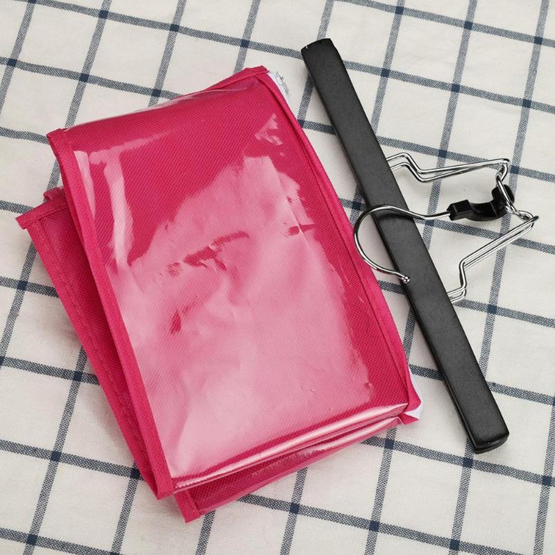 Bärbar hår peruk extensions paket kostym fodral non-woven peruk förvaringsväska klädhållare för kvinnor