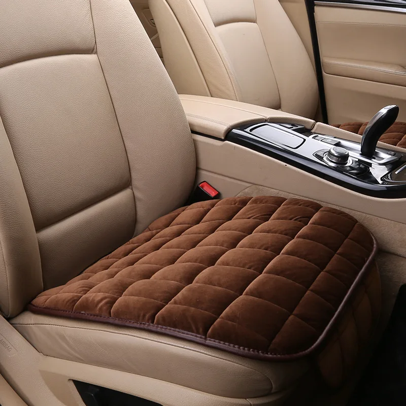 Cuscino per seggiolino auto Cuscino per sedile conducente con amplificatore in memory foam comfort; Coprisedile per auto da casa per sedia da ufficio per veicoli in gomma antiscivolo: Beige