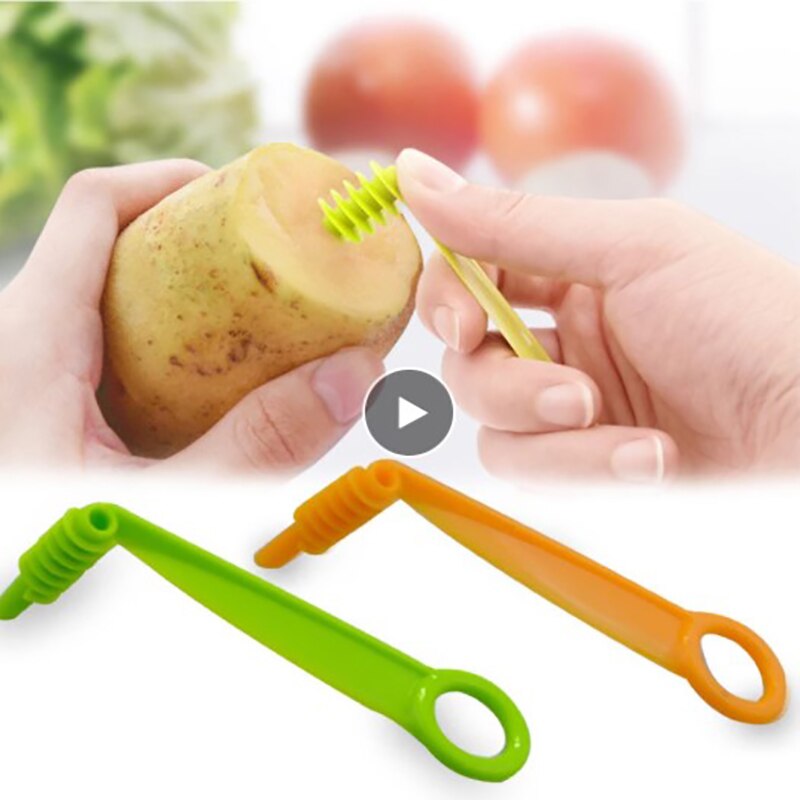 Cucumber Spiral Slicer Multifunctional Cutting Device Fruit Vegetable Rotating Slicing Manual Slicers Food Processors