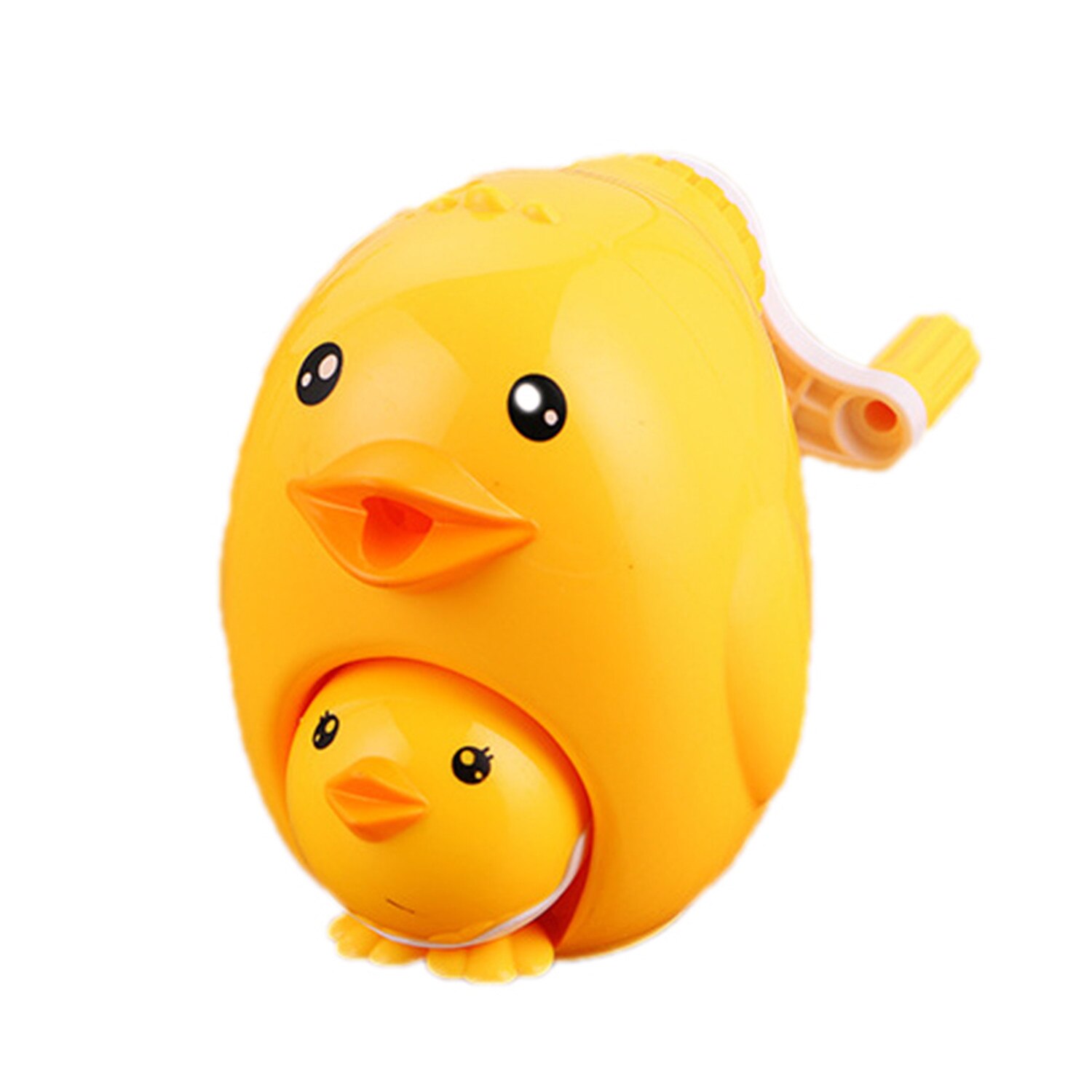 Kynän teroittimet poikasen muotoinen käsi mekaaninen söpö kawaii kouluopiskelijatarvikkeet toimisto kynän teroitin työkalu paperitavarat: Keltainen
