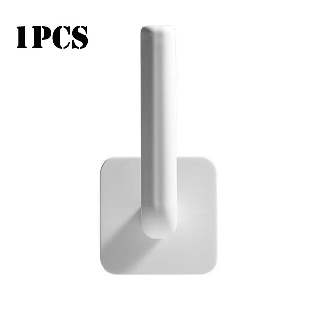 Multifunctionele Haken Kleverige Haak Opslag Opknoping Zelfklevende Huishoudelijke Praktische Muur Deur Opslag Houder Sterke Hanger Rack: Black