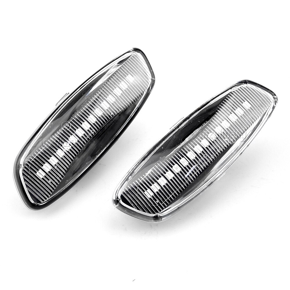 2Pcs Dynamic LED Side Marker Lights Turn Signal Light Blinker For Citroen C3 C4 C5 DS3 DS4 For Peugeot 207 308 3008 5008 RCZ