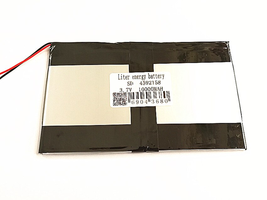 Nueva batería Tablet pc 3,7 V 10000 mah 9 pulgadas/10 pulgadas tablet super Capacidad de la batería 4592158