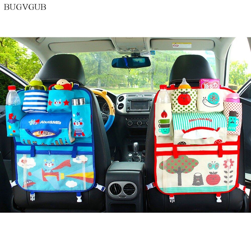 Auto voiture organisateur banquette arrière sac voiture-style titulaire multi-poche siège laine feutre stockage conteneur suspendus boîte voiture stockage pour enfant