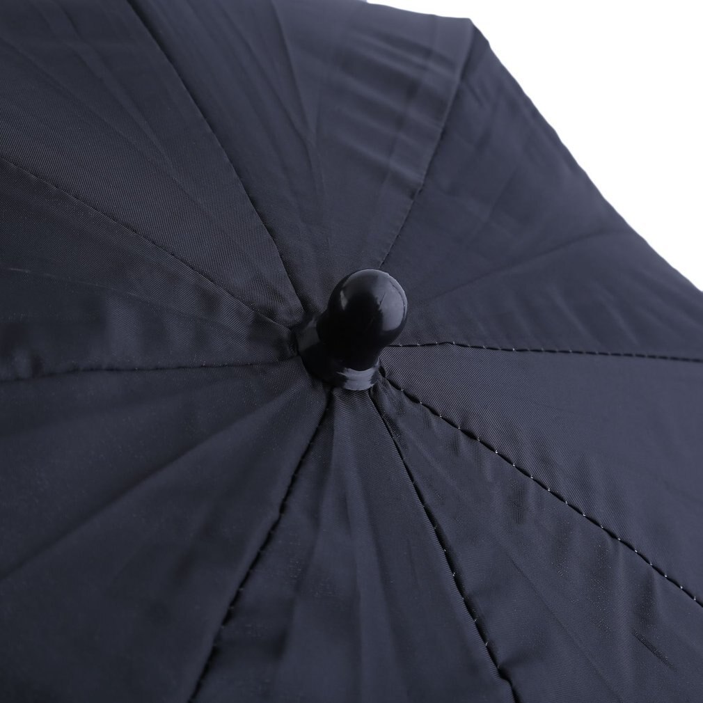 Paraguas reflectante para fotografía, Reflector de Flash de estudio fotográfico de 83cm y 33 pulgadas, luz de grano negro y plateado, sombrilla para fotografía