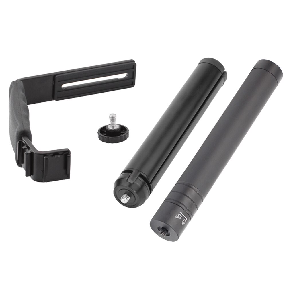 Tripod Metal Cold Shoe Gimbal Accessories Handheld Stabilizer Set L-type Non Slip Extension Rod Bracket For Osmo Mobile 4: 3