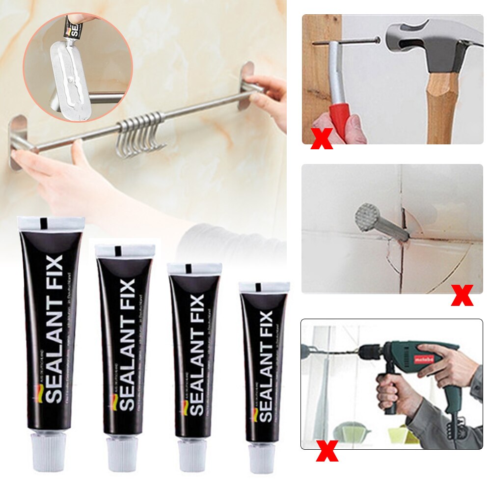 6/9/12/18g Ultra-Strong Universal Sealant Glue Super Strong Adhesive Fast Drying Glue Tiles Fix Sealant Quick-drying Home Tool