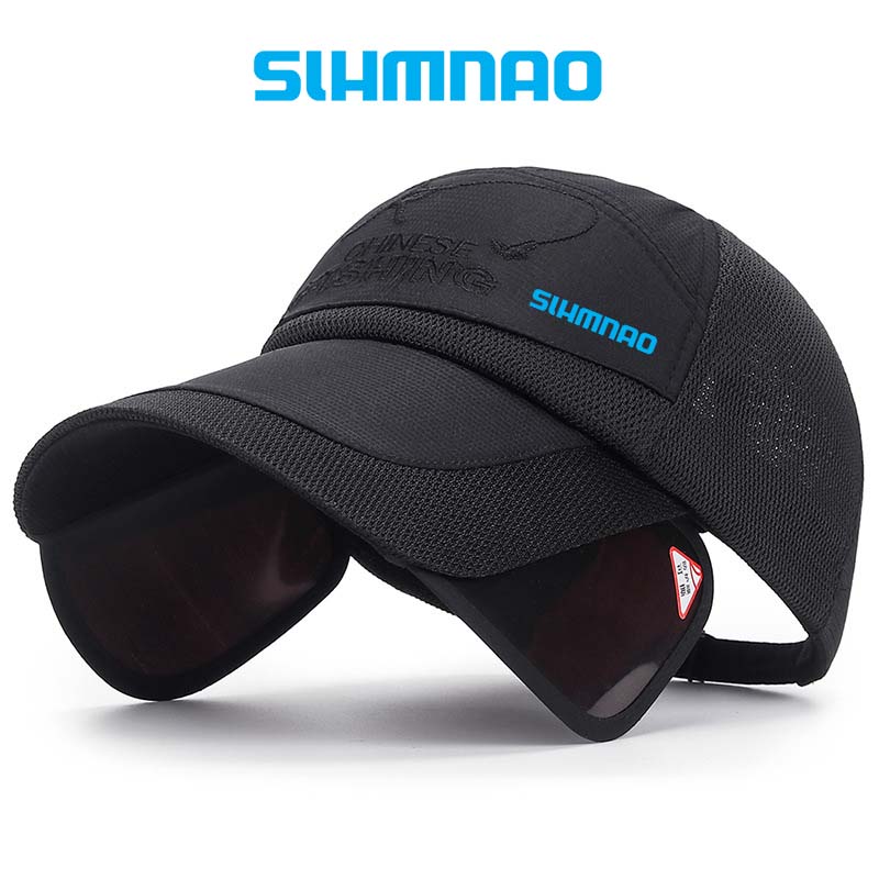 Fishing Hat Summer Outdoor Fishing Sunscreen Baseball Hat Men's Mountaineering Hunting Sunshade Hat Bicycle Women's Hat: SKY BLUE