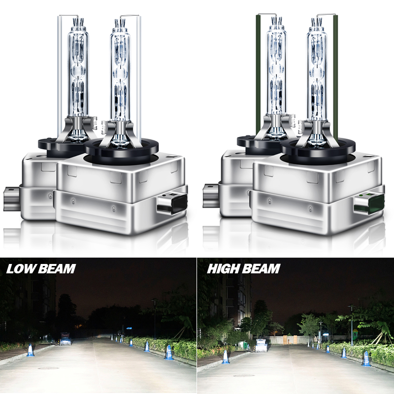 Bombillas HID de xenón para faros delanteros, D1S, D2S, D3S, D4S, 4300K, 5000K, 6000K, 8000K, CBI, D1R, D2R, D3R, D4R, 2 uds.