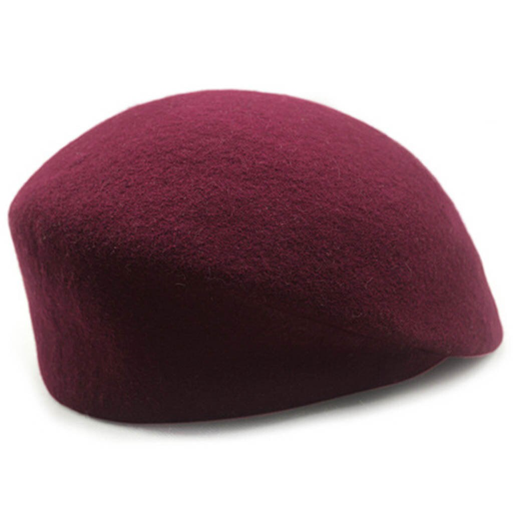 Womail Wol Baret Vrouwen Herfst Winter Warm Cap Vintage Stijlvolle Kunstenaar Schilder Franse hoed Meisje Pompoen Platte Hoed Vilt Baretten 823