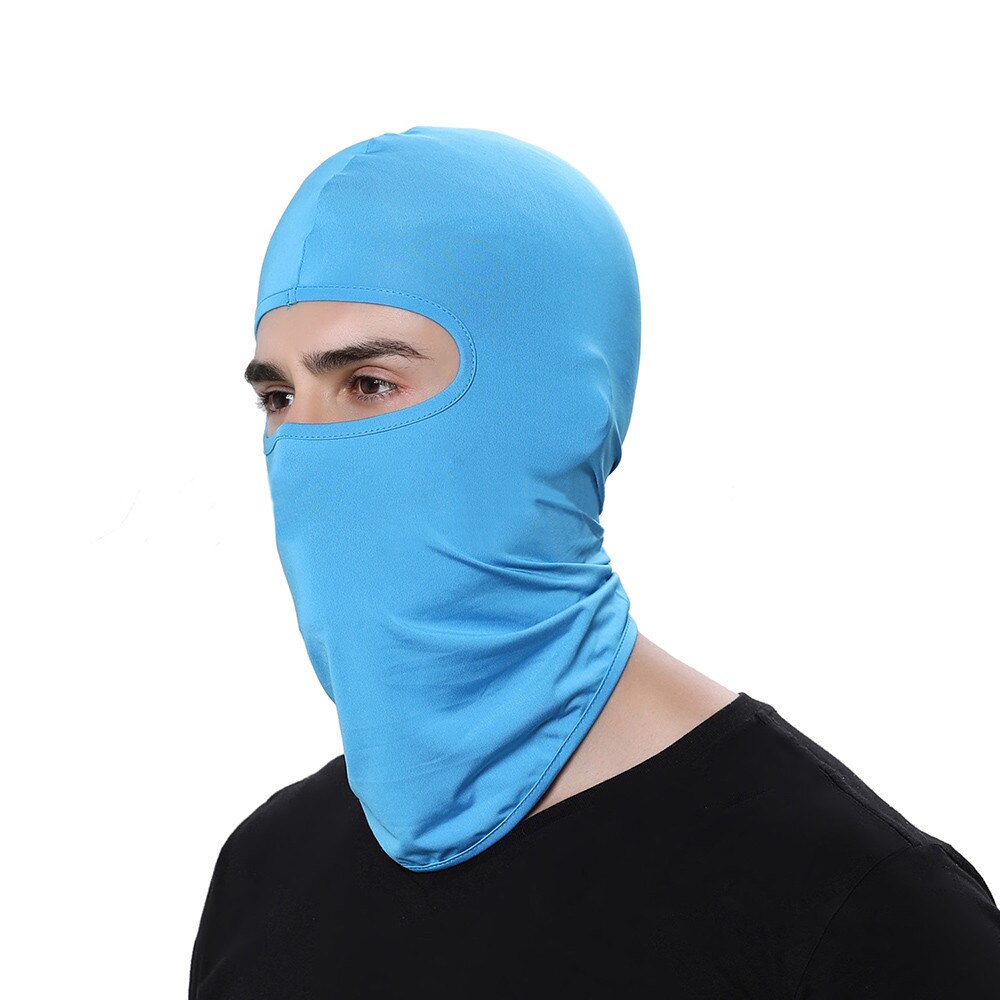 Cycling Face Cover Scarf Ski Full Face Shield Helmet Hunting Outdoor Sports Bicycle Tools Protection: Blue