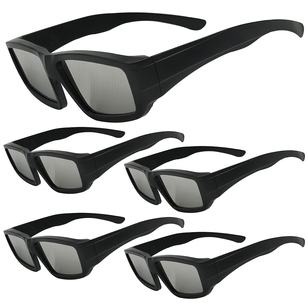 Lunettes éclipse solaire ISO ignorent les nuances sûres, lunettes de visualisation, vue directe du soleil, protection des yeux sûre, 1 paquet, 2 paquets, 3/5 paquets: WHITE