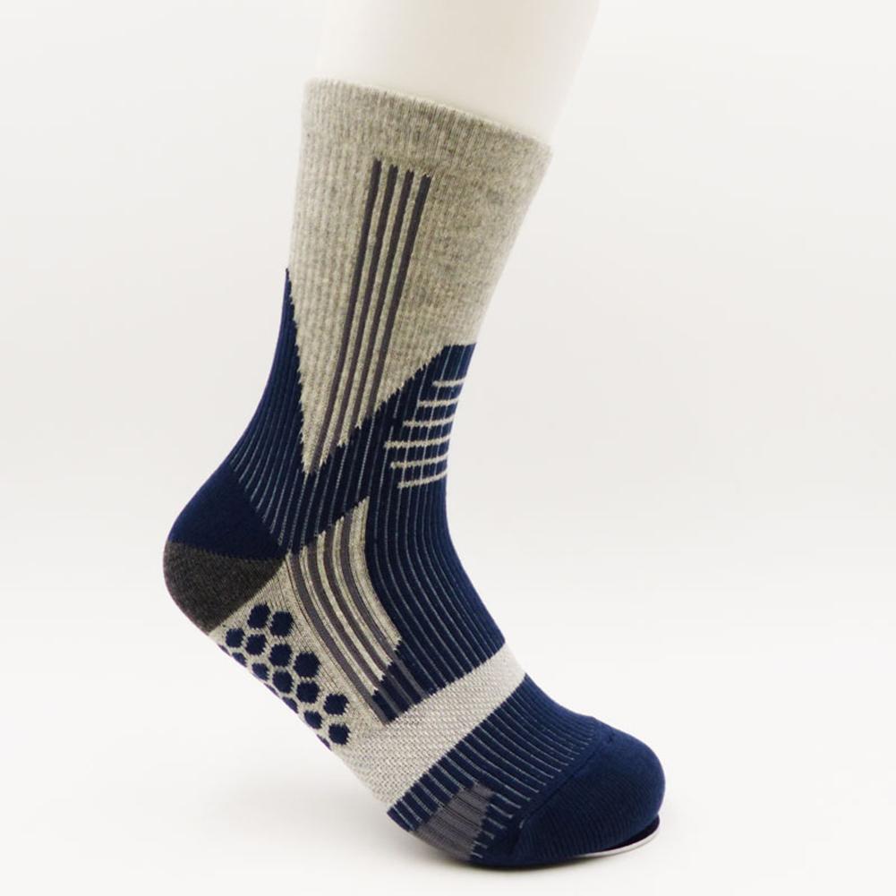 Calcetines de compresión para hombre, antideslizantes, con absorción de impacto, transpirables, para maratón, escalada de montaña