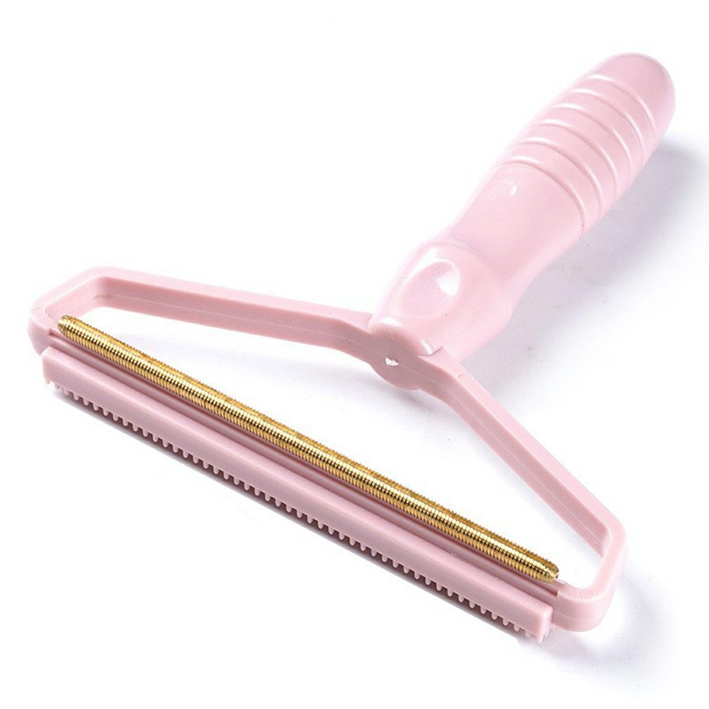 Draagbare Lint Remover Handleiding Mini Lint Roller Kleding Borstel Gereedschap Thuis Dagelijks Kleding Haar Kleverige Haren Roll Schoonmaken Tool: 17.5X14cm Pink