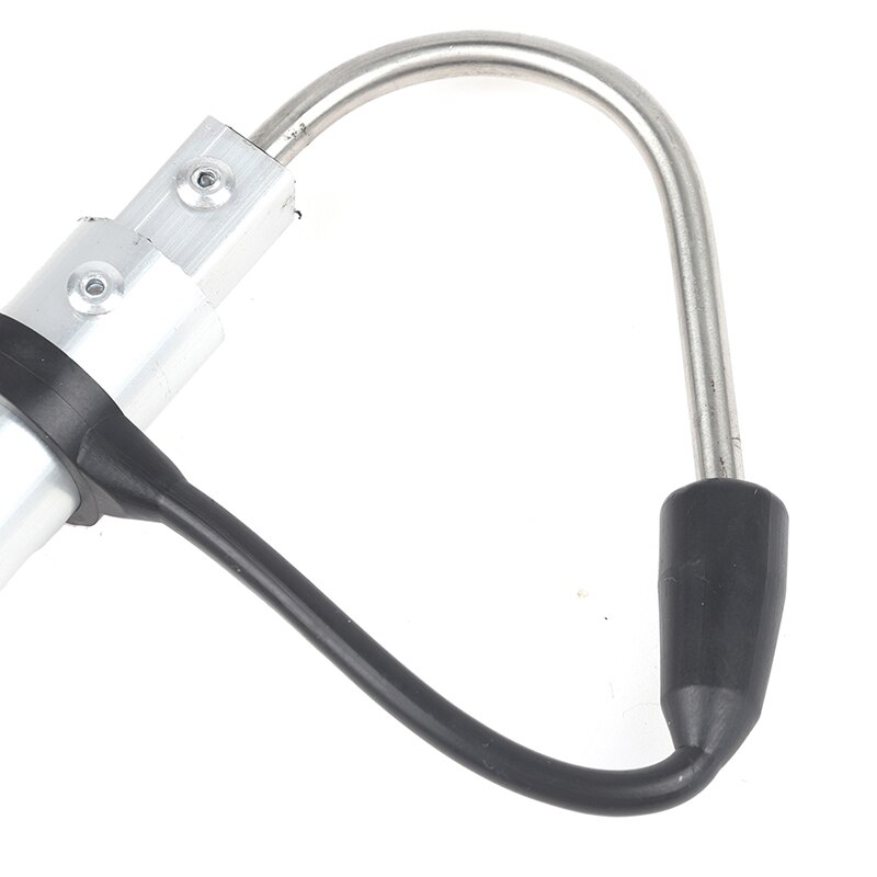 Gancho retráctil de acero inoxidable para pesca, anzuelo telescópico de aluminio, gancho de lanza, pinza, aparejo de pesca, 1 unidad