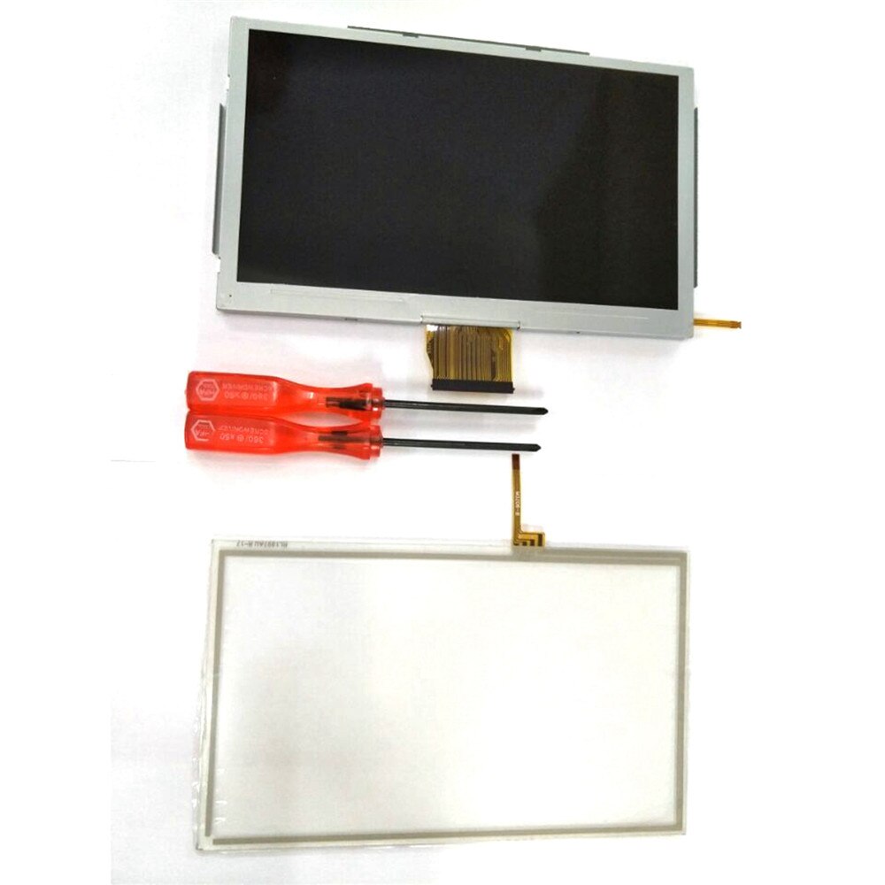 Ersatz Spiel Zubehör Touchscreen Digitizer mit Werkzeug Glas LCD Bildschirm passen Für Nintendo Wii U Gamepad reparatur teile: voll einstellen