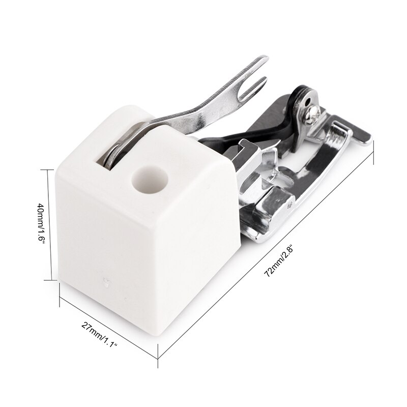 1pcs Side Cutter Overlock Presser Foot Feet Sewing Machine Attachment For All Low Shank Singer Brother