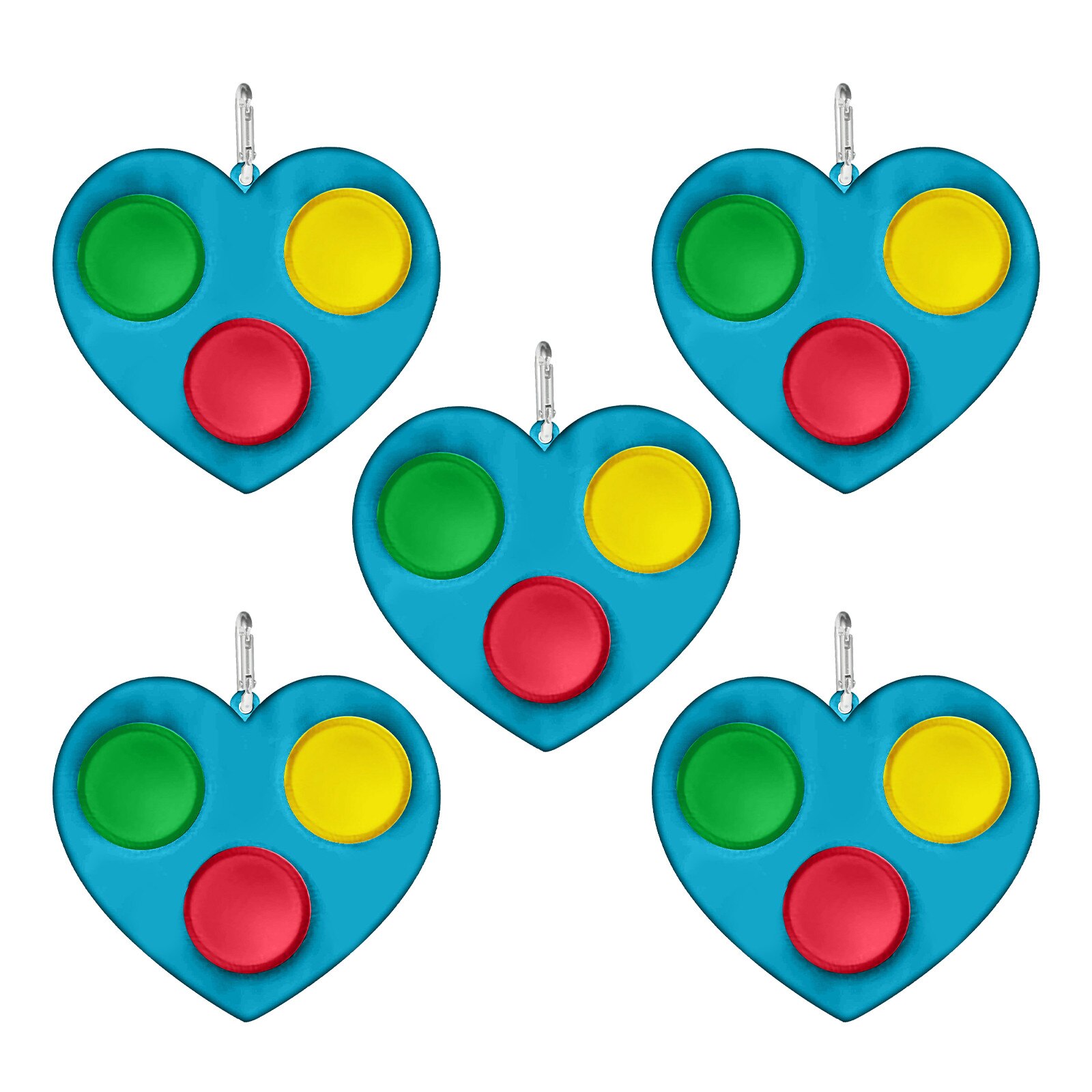 Kinder Erwachsene Grübchen Spielzeug Druckabbau Bord Controller Pädagogisches Spielzeug: Blue 