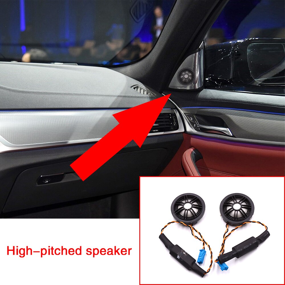 Tweeter For BMW F10 F11 F30 F32 G30 G11 E90 E70 F02 series Hi-Fi speaker high pitch horn stereo loudspeaker music stereo range