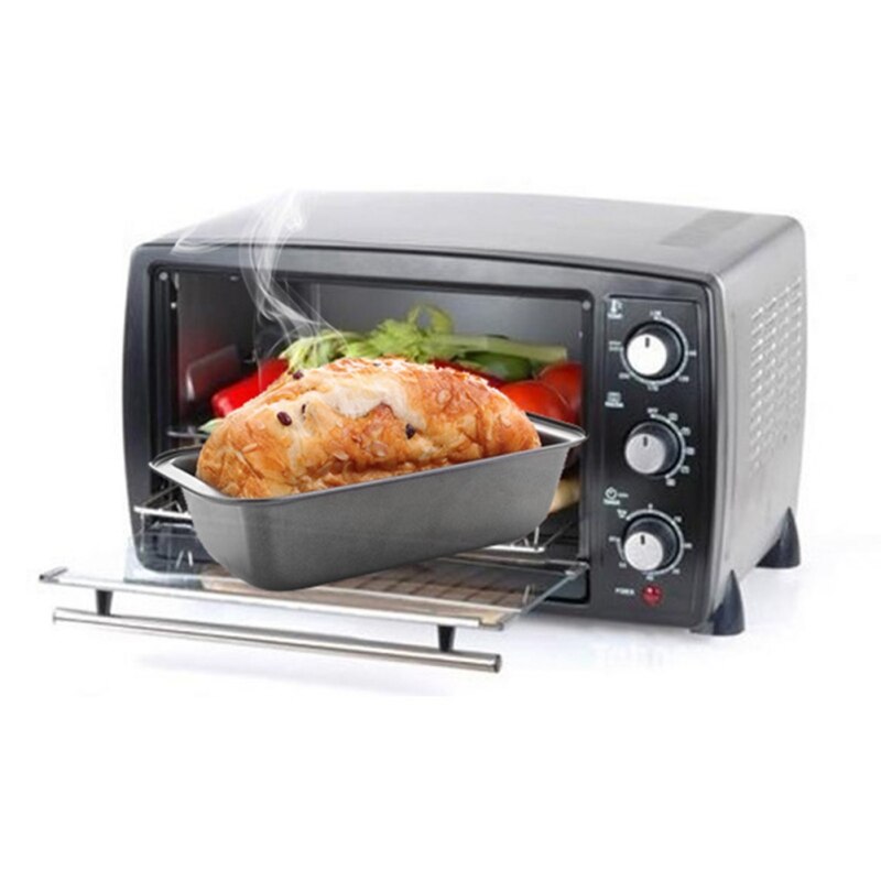 Stainless Steel Baking Pan Reusable Rectangle Carbon Steel Baking Dishes Non-Stick For Home Kitchen Bakeware