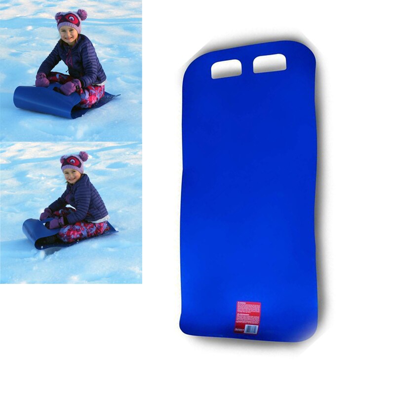 Safety Kids Snow Sled Snow Skiing Carpet Lawn Flying Carpet Winter Portable Folding Snowboard Roll Up Snow Sleds Kids Fun