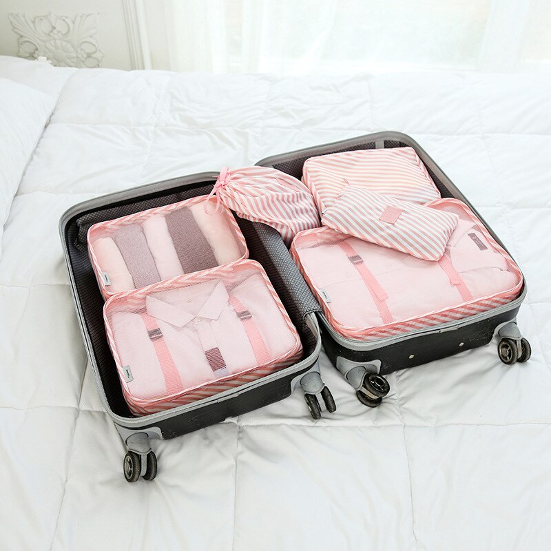 Receive A Bag Travel Luggage Sets Receive Bags Clothes Arrange Travel Bag Receive Six Times Six Times: 5