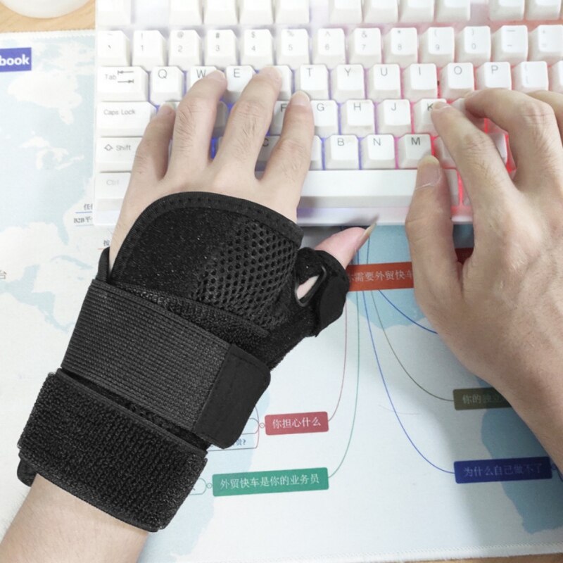 Polssteun Duim Verstuiking Breuk Brace Spalk Pols Stabilisator Startonderbreker Pols Pees Schede Trigger Duimen Protector